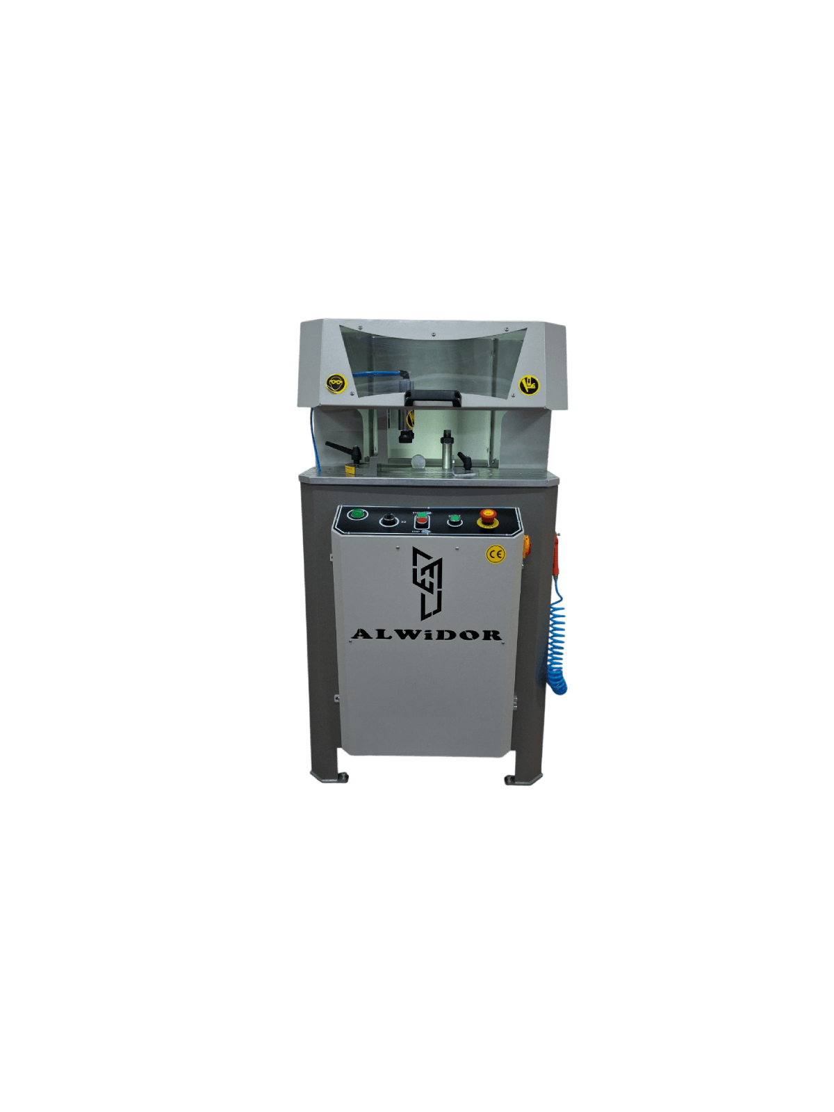 EM-2000 Angle-Adjustable Double-Bladed Mullion End Milling Machine